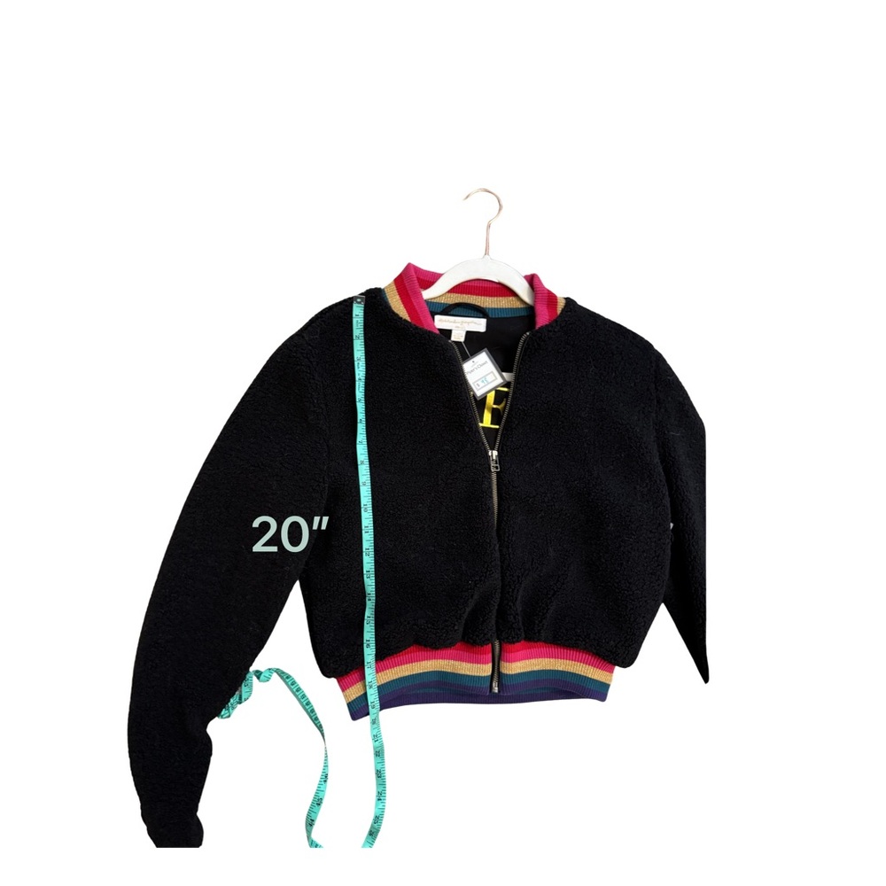 Spiritual Gangster SG Faux Furry Bomber Jacket - Picture 7 of 8